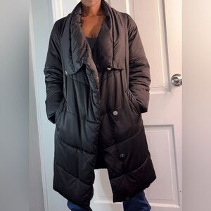 Zara Black Trench Coat